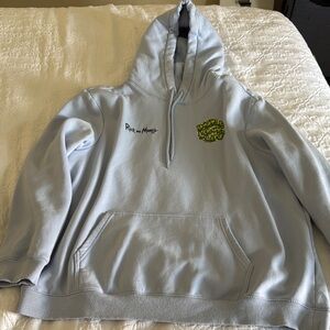 H&M Blue Sweater with Soft Cotton Blend